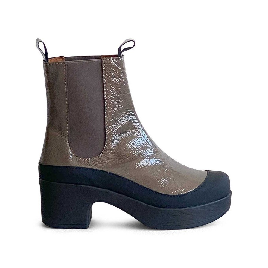 Forsaljning/Arkiv Calou | Susie Boot Patent Grey