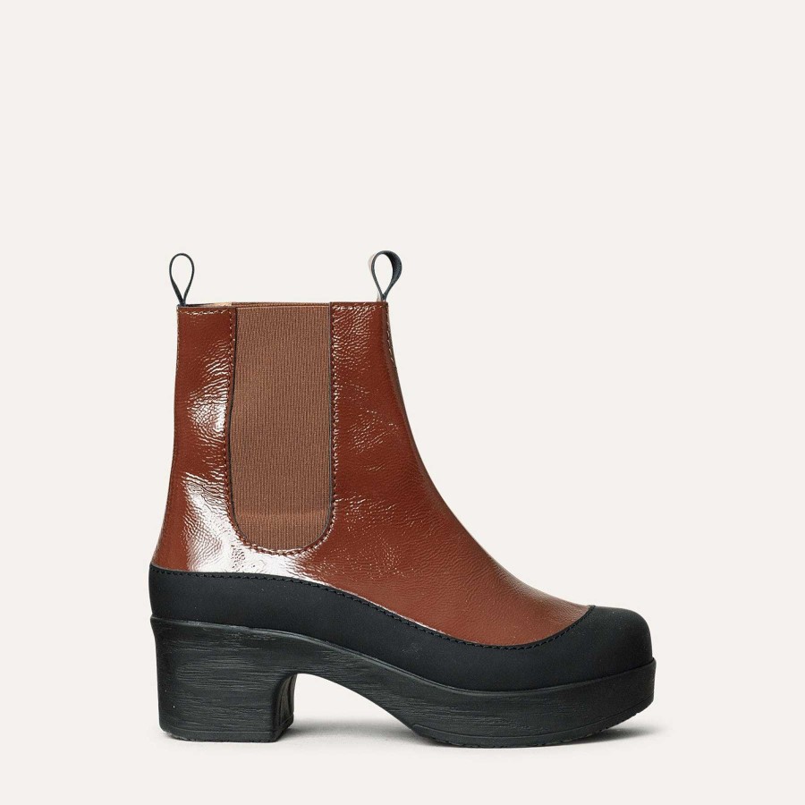 Forsaljning/Arkiv Calou | Susie Boot Tan Patent