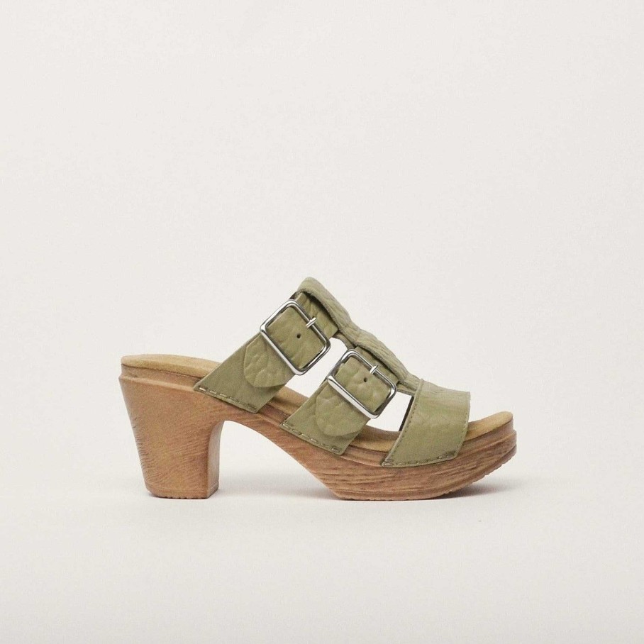 Forsaljning/Arkiv Calou | Amelie Clog Green