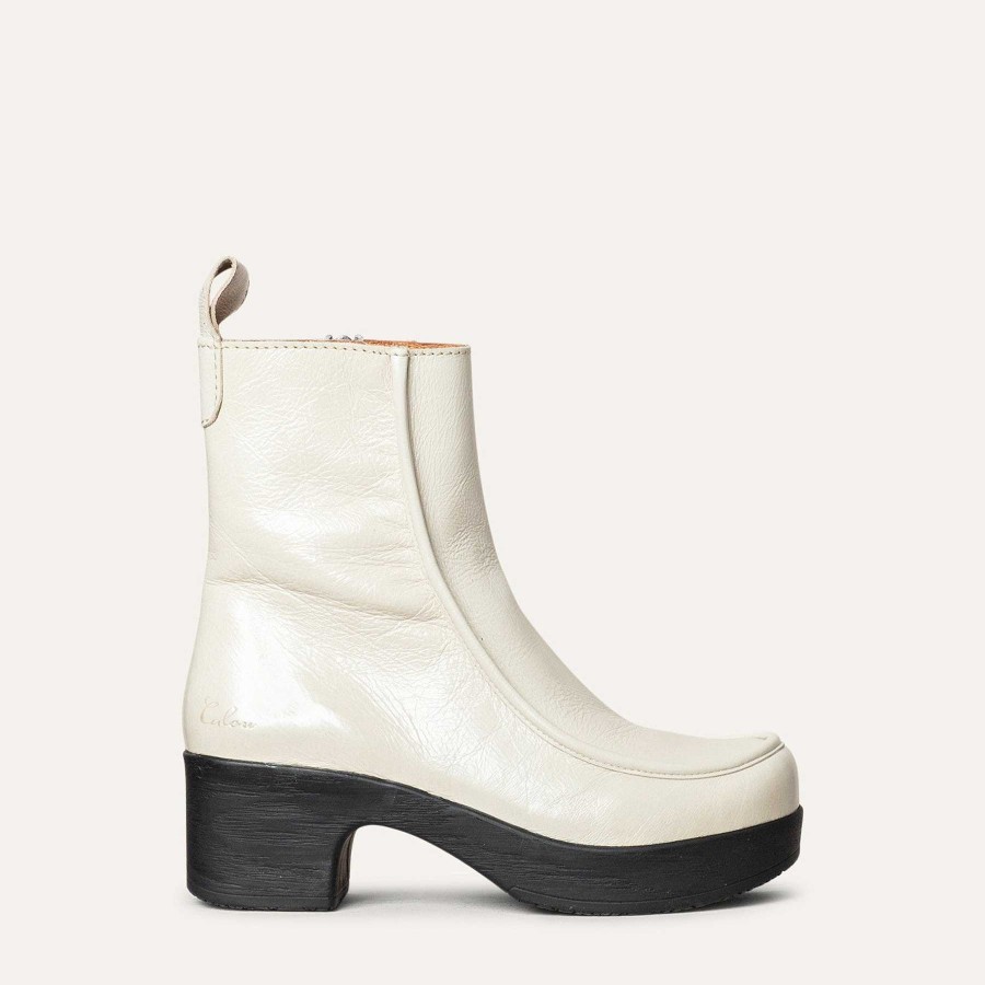 Forsaljning/Arkiv Calou | Viola Boot Patent White